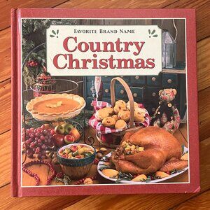 Vintage Country Christmas Favorite Brand Name Cookbook - Hardcover